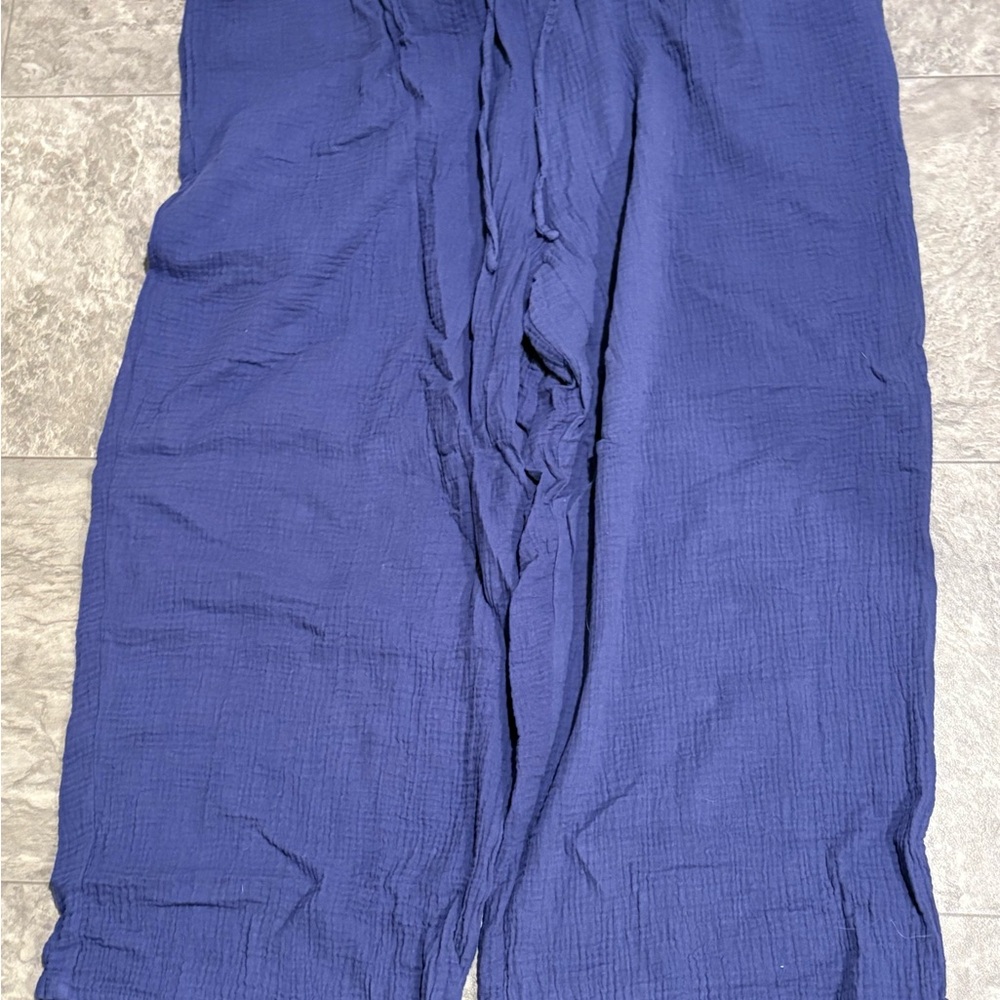 Jessica Simpson Womens Flowy Blue Pants 2X - Picture 3 of 7